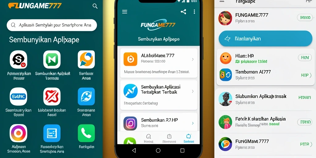 Tampilan antarmuka FUNGAME777 yang sederhana dan manis.